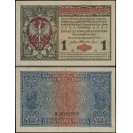 Poland, 1 Polish mark, December 9, 1916