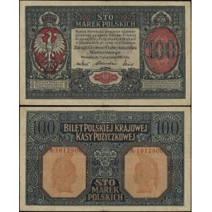 Poland, 100 Polish marks, December 9, 1916, General, A