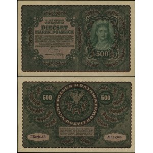 Poland, 500 Polish marks, August 23, 1919, II-AR