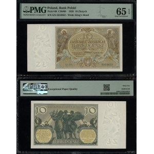 Polska, 10 złotych, 20.07.1929, GN