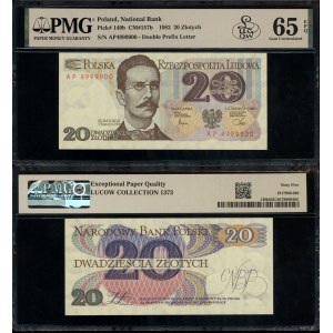 Poland, 20 zlotych, June 1, 1982, AP
