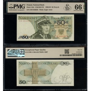 Poland, 50 złotych, June 1, 1986, EW