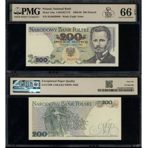 Poland, 200 zlotych, June 1, 1986, DL