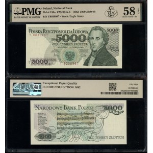 Poland, 5,000 zlotys, June 1, 1982, Y