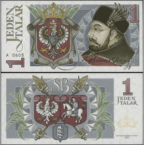 Poland, design of the 1 talar banknote, 2023