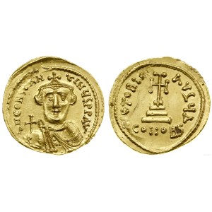 Bisanzio, solidus, 641-668, Costantinopoli