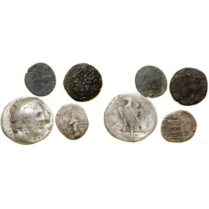 Greece and the Post-Hellenistic Period, Set of 4 Coins