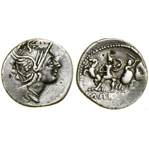 Roman Republic, denarius, (100 BCE), Rome