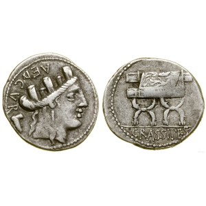 Roman Republic, denarius, 84 BCE, Rome