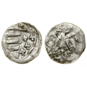 Poland, crown denar, (1370–1382), Kraków