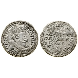 Polska, trojak, 1597, Olkusz