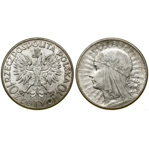 Poľsko, 10 zlotých, 1932, Anglicko