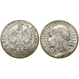 Poland, 10 zlotych, 1932, England