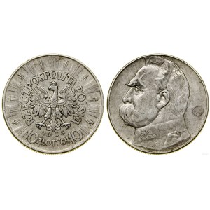 Poľsko, 10 zlotých, 1935, Varšava