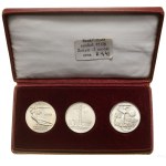 Poland, set: 3 x 10 zlotych, 1965, Warsaw