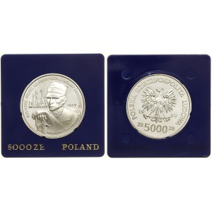 Poland, 5,000 zlotys, 1989, Warsaw