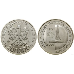 Poland, 200,000 zlotys, 1991, Warsaw