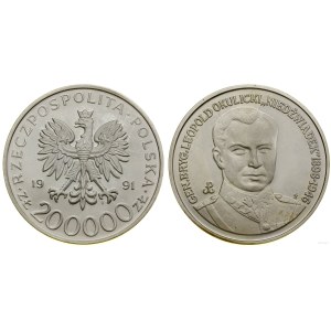 Polonia, 200.000 zloty, 1991, Varsavia