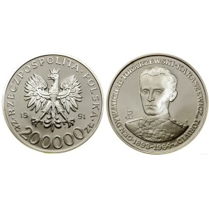 Polonia, 200.000 zloty, 1991, Varsavia
