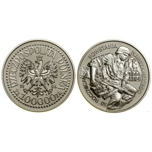 Pologne, 100 000 zlotys, 1994, Varsovie