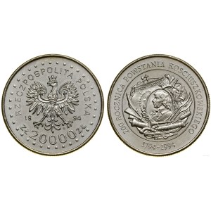 Poľsko, 20 000 zlotých, 1994, Varšava