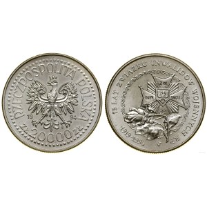 Pologne, 20 000 zlotys, 1994, Varsovie