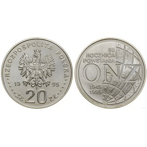 Poland, 20 zlotych, 1995, Warsaw