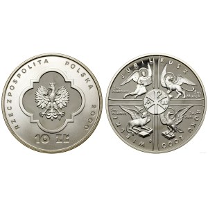 Poland, 10 zlotych, 2000, Warsaw