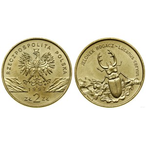 Poľsko, 2 zloty, 1997, Varšava