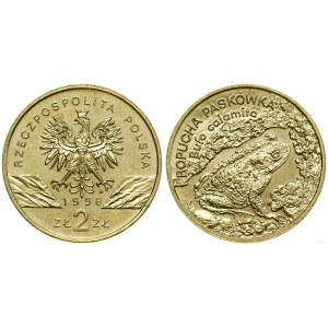 Pologne, 2 zlotys, 1998, Varsovie
