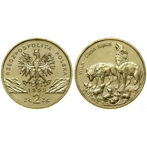 Poľsko, 2 zloté, 1999, Varšava