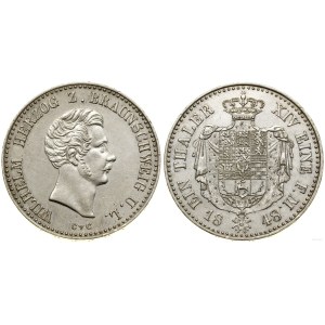Germany, thaler, 1848 CvC, Braunschweig