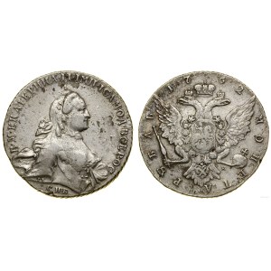 Russie, rouble, 1762 ММД HK, Saint-Pétersbourg