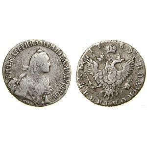 Russia, mezzo poltinnik, 1769 ММД EI, Mosca