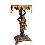 Two tables (consoles) on sculpted bases, 19th century