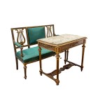 Sideboard and console table, 19th century