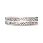 Diamond wedding band, early 21st century