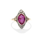 A marquise ring from the 1930s