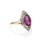 A marquise ring from the 1930s