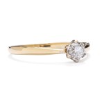 Diamond ring, late 20th century