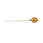 Brooch with quartz stones, second half of the 20th century, Warsaw