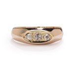 Diamond ring, second half of the 20th century