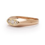 Diamond ring, second half of the 20th century