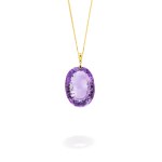 Amethyst pendant, early 21st century