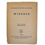 GAŁCZYŃSKI, Konstanty Ildefons — POEMS, 1946 edition [ILLUSTRATIONS]
