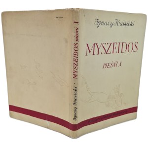 KRASICKI Ignacy – MYSZEIDOS. Piesne X, vyd. 1954 [prvé vydanie, ILUSTRÁCIE BEREZOWSKA]