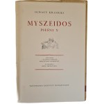 KRASICKI Ignacy – MYSZEIDOS. Piesne X, vyd. 1954 [prvé vydanie, ILUSTRÁCIE BEREZOWSKA]