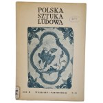 POLISH FOLK ART, Vol. III, No. 9–10 in a single volume, published in 1949 [ILLUSTRATIONS]