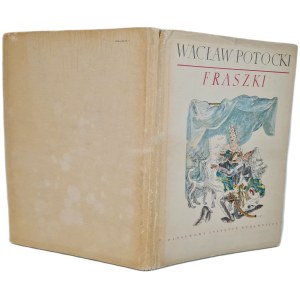 Wacław POTOCKI - EPIGRAMS, 1957 edition [first edition, ILLUSTRATIONS by M. Berezowska]