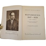 WOYNIŁŁOWICZ Edward - WSPOMNIENIA 1847-1928, cz. I, wyd. 1931 [ILUSTRACJE]
